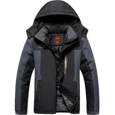 Womens Ski Jacket with Hood Insulated Waterproof