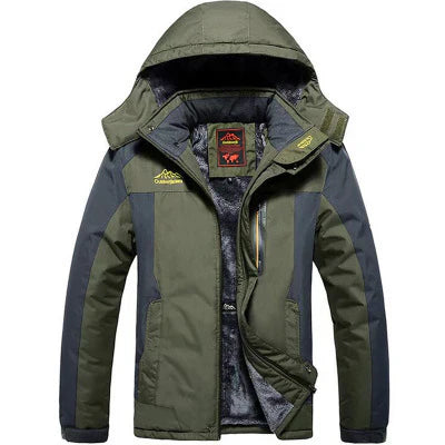 Womens Ski Jacket with Hood Insulated Waterproof