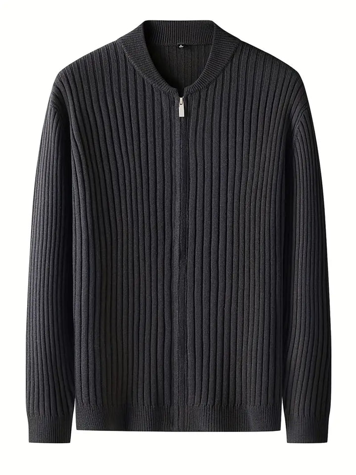 Mens Winter Sweater Crew Neck Warm Knit