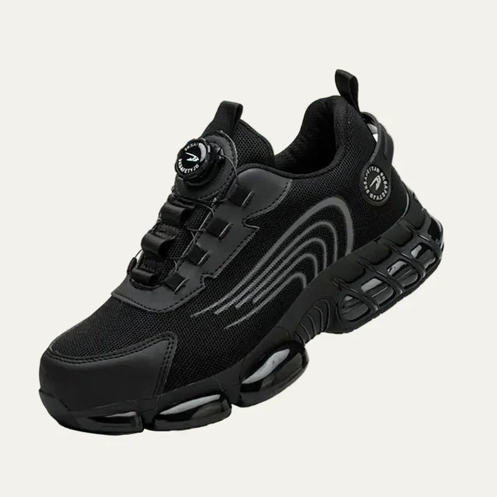 Mens Mesh Sneakers with Rotary Lacing System