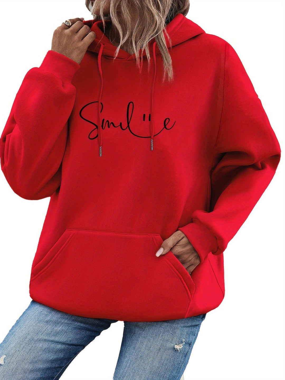 Womens Hoodie with Pouch Pocket Comfortable Fit