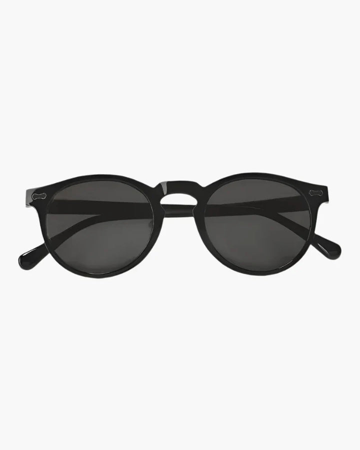 Mens Sunglasses UV Protection Clear Circle Lens