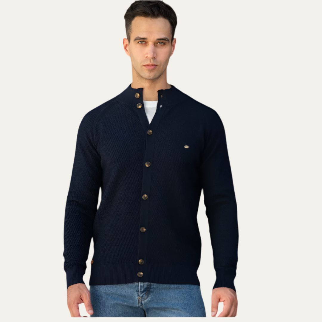 Mens Cashmere Cardigan Classic Fit