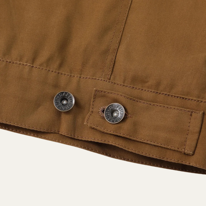 Mens Work Cruiser Jacket Waxed Canvas Vintage Style