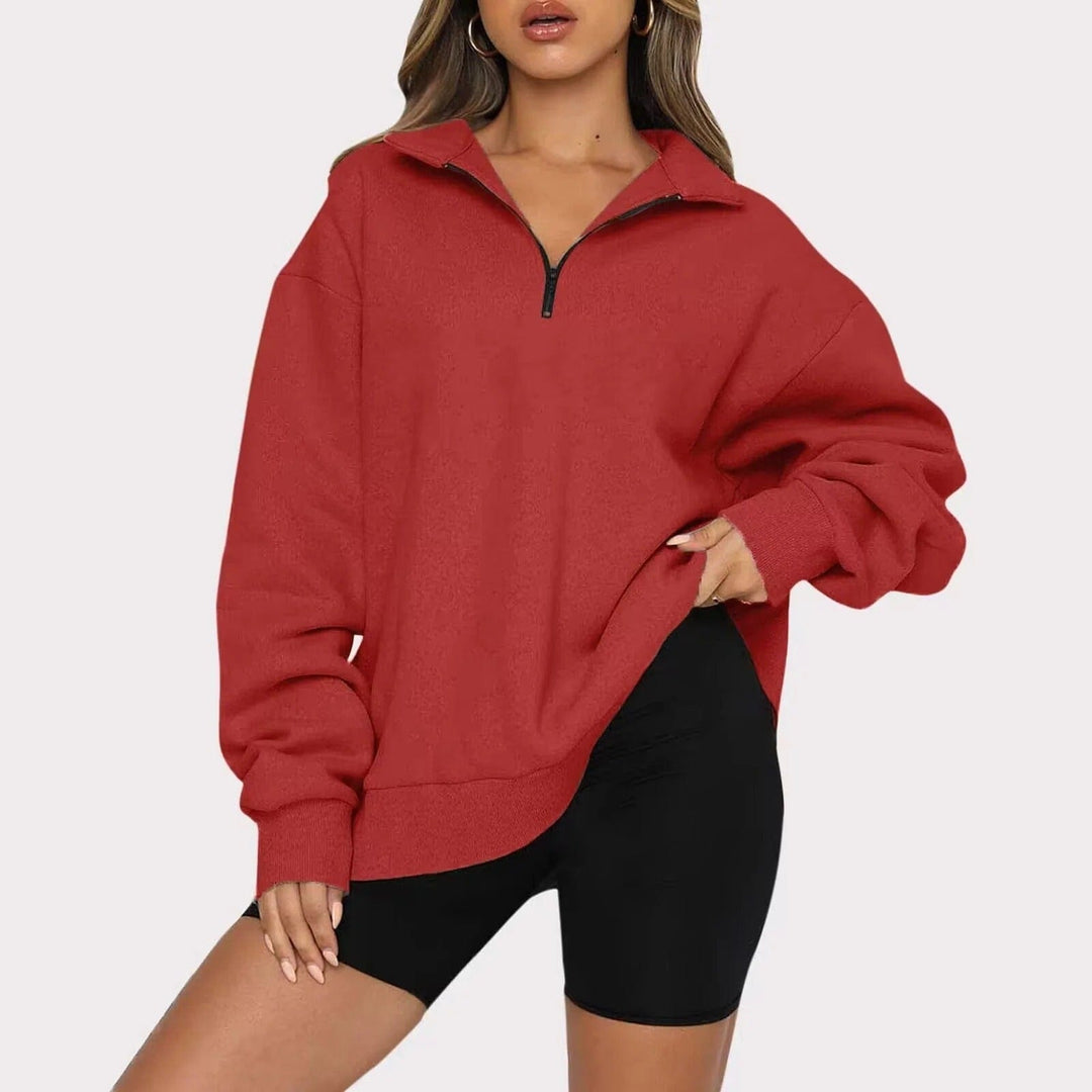 Unisex Zipped Winter Sweater Warm Fit