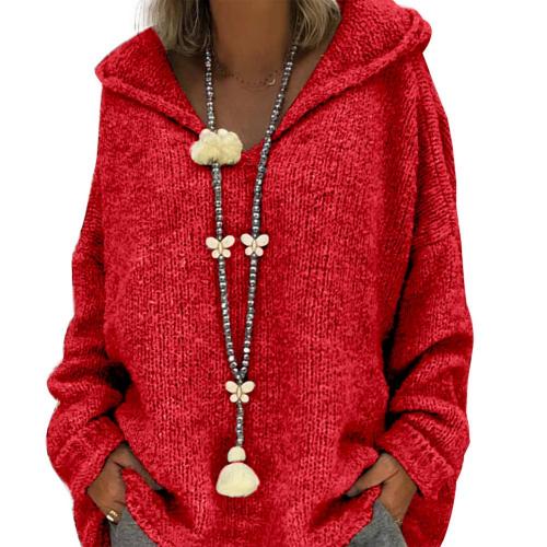 Womens Hoodie Fleece Warm Relaxed Fit