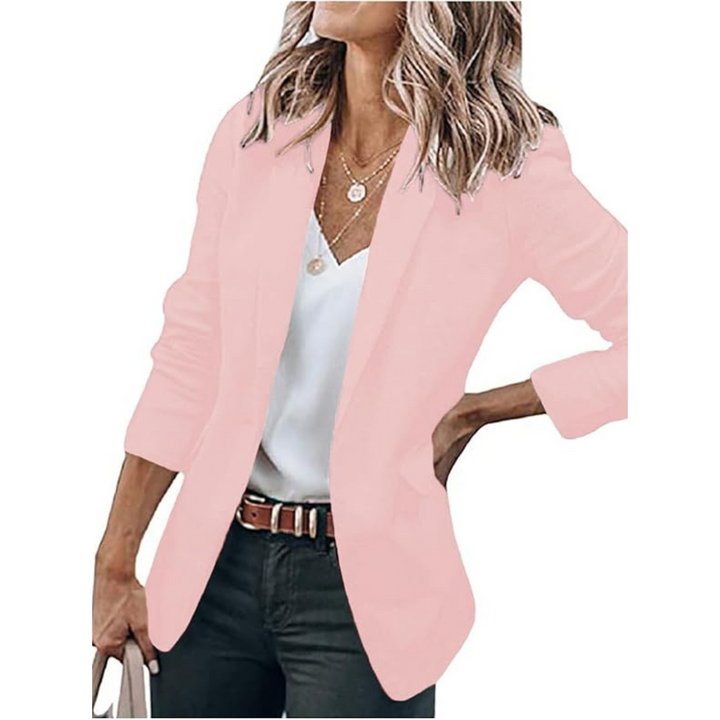 Womens Casual Blazer Lightweight Relaxed Fit