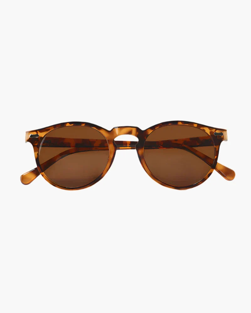 Mens Sunglasses UV Protection Clear Circle Lens