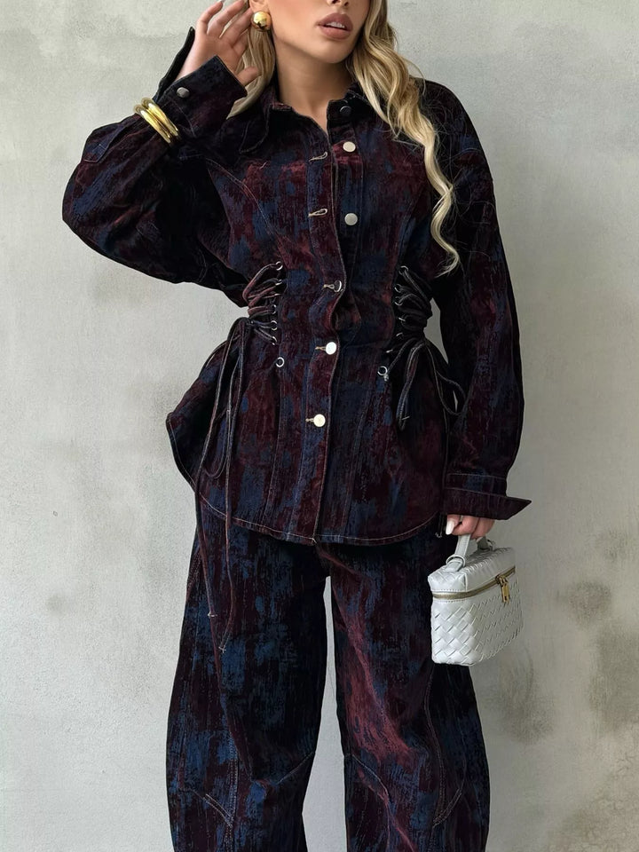 Mens Denim Jacket and Jeans Distressed Fit - BritishMode