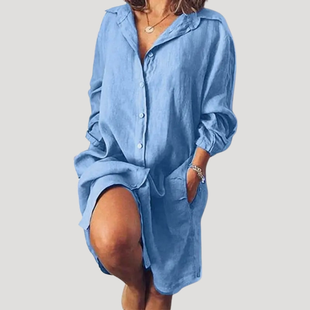 Womens Sundress Relaxed Fit Lightweight Summer - BritishMode