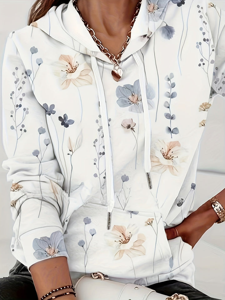 Womens Hooded Sweatshirt Comfortable Relaxed Fit - BritishMode
