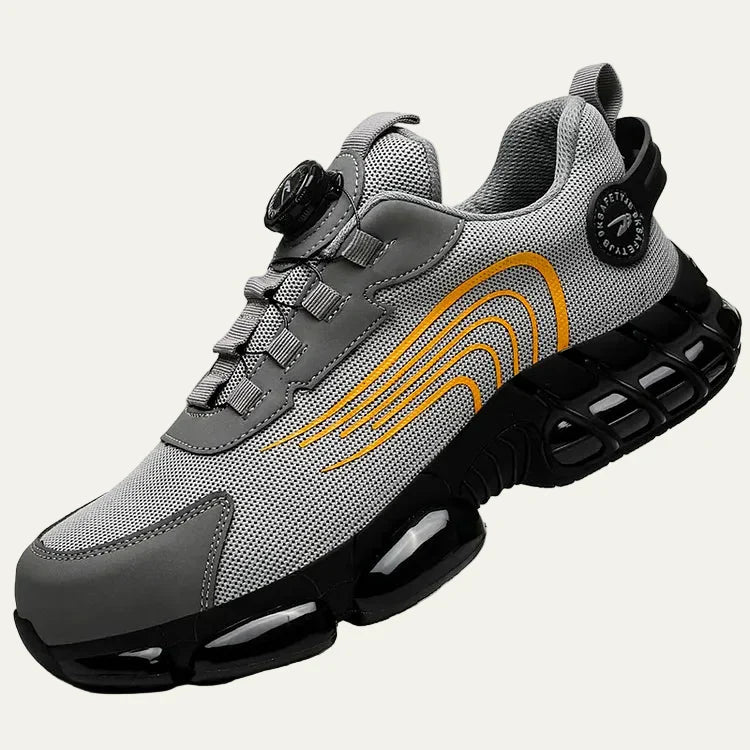 Mens Mesh Sneakers with Rotary Lacing System