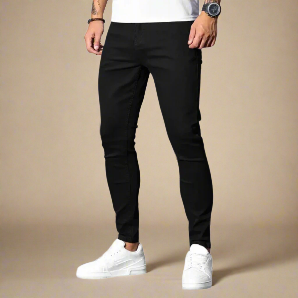 Mens Slim Fit Jeans with Stretch Casual Style - BritishMode