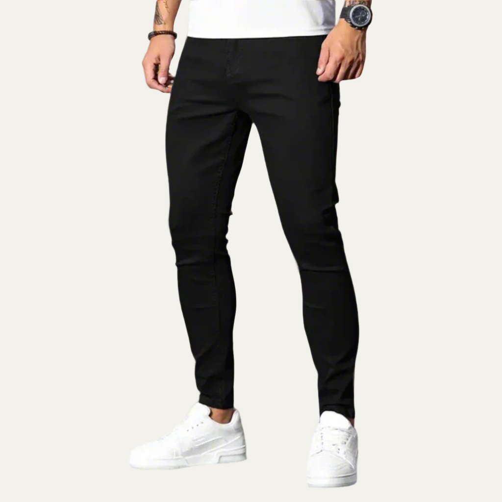 Mens Trousers Ultra Slim Fit Skinny - BritishMode