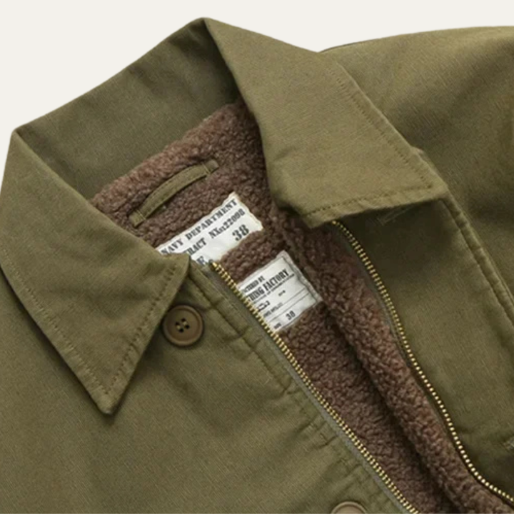 Mens Outdoor Jacket Vintage Workwear Style