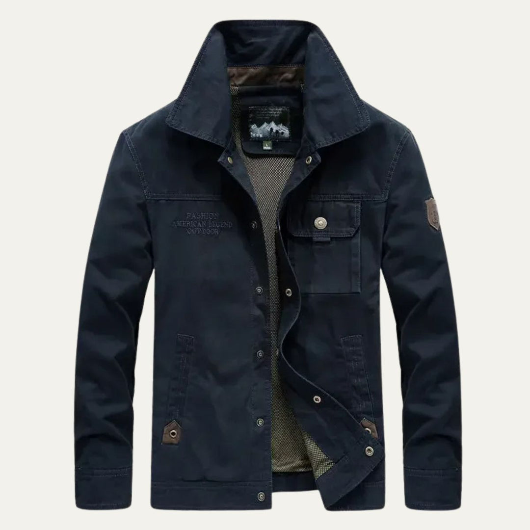 Mens Tactical Cargo Jacket Durable Explorer Style - BritishMode