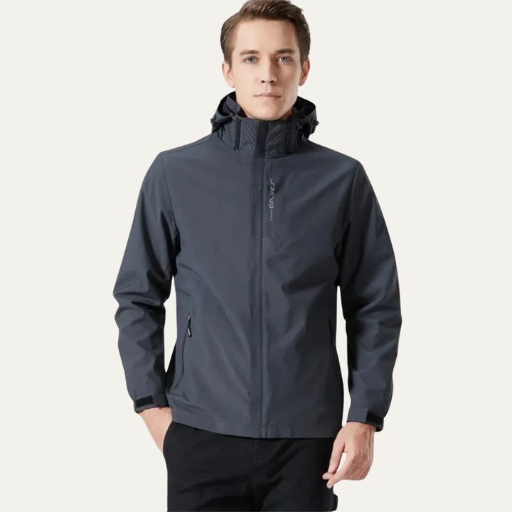 Unisex Shell Jacket Lightweight Waterproof Fit - BritishMode
