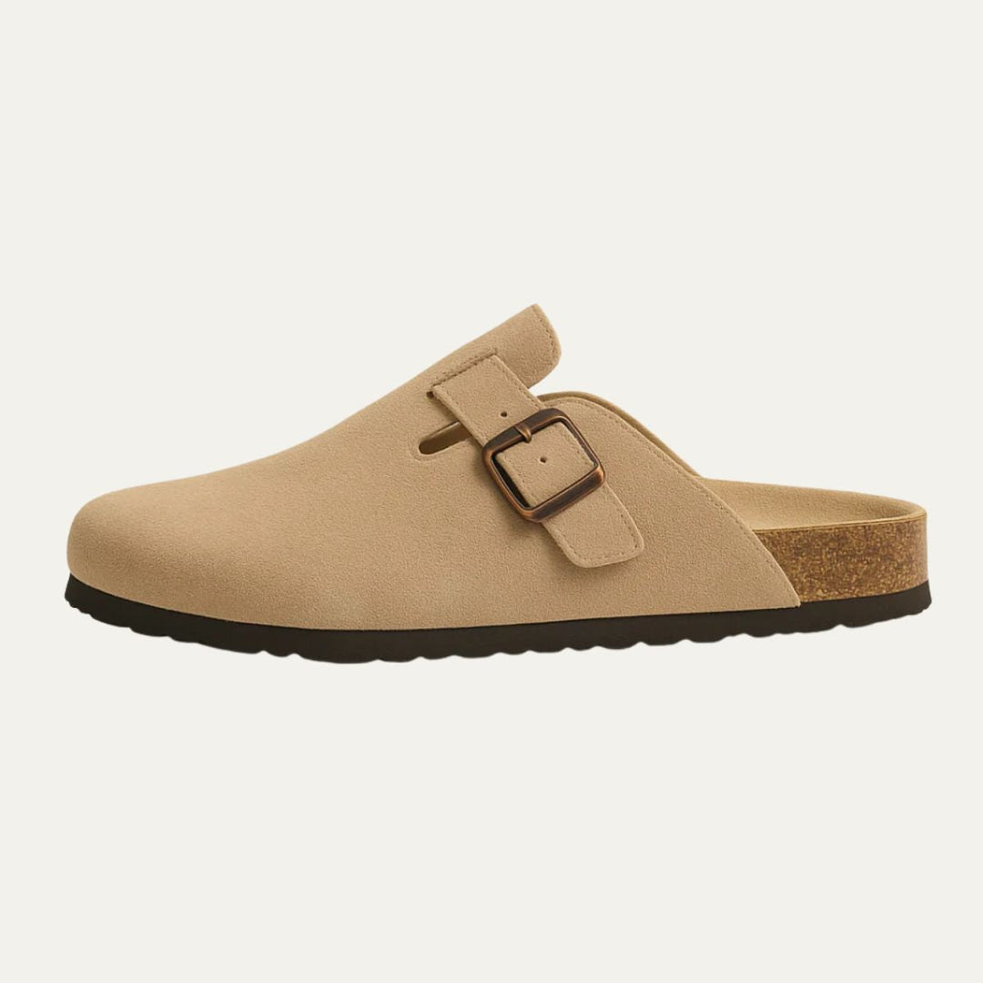 Mens Suede Moccasin Slipper Relaxed Fit - BritishMode