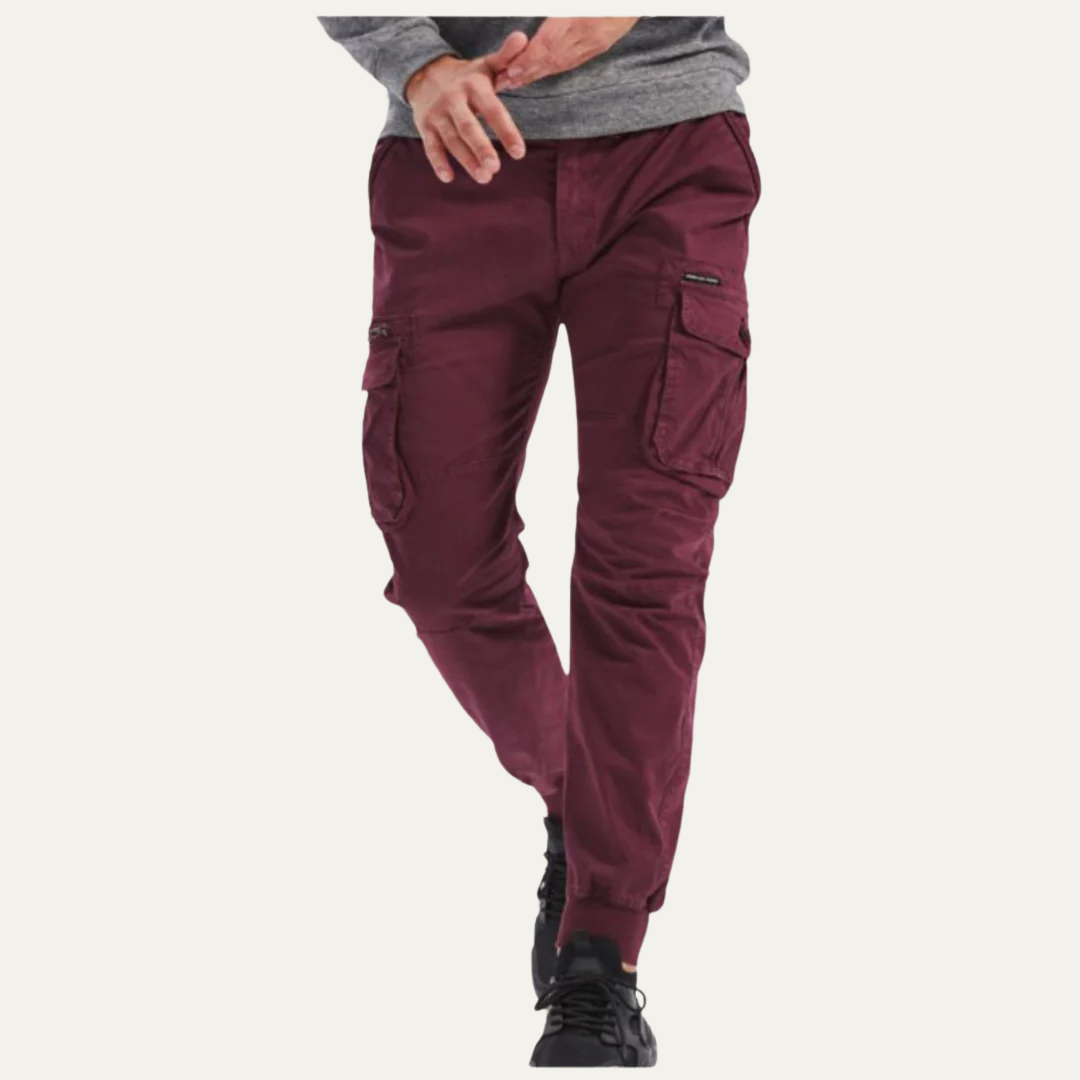 Mens Cargo Jogger Pants Contemporary Fit