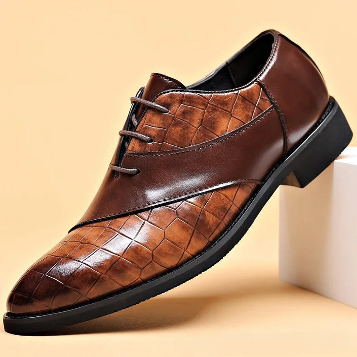 Mens Leather Dress Shoes Genuine Leather - BritishMode