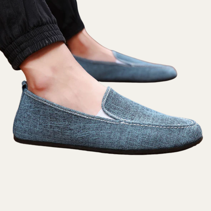 Mens Penny Loafers Suede Classic Style