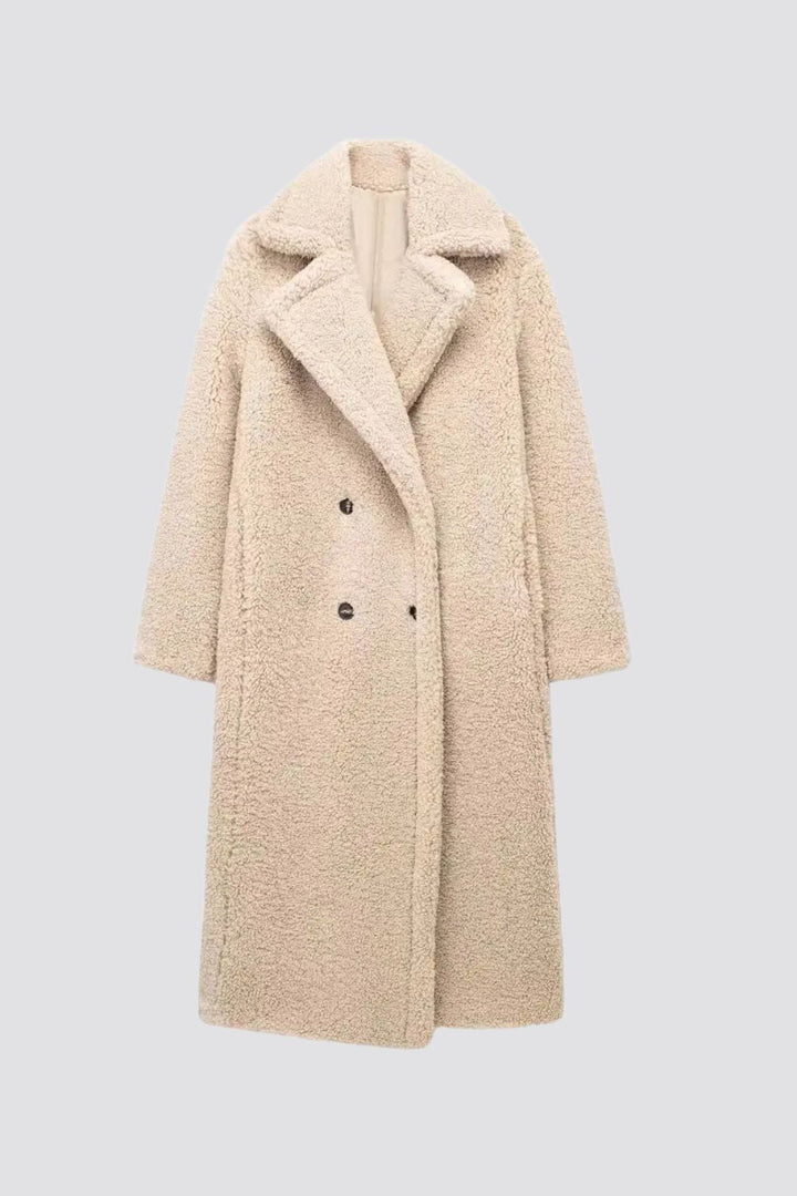 Womens Oversized Long Coat Relaxed Fit