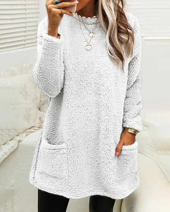 Womens Winter Jumper Sweater Warm Knit Regular Fit