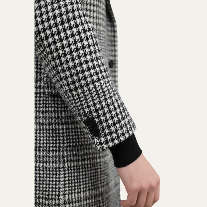 Mens Topcoat Wool Blend Classic Fit
