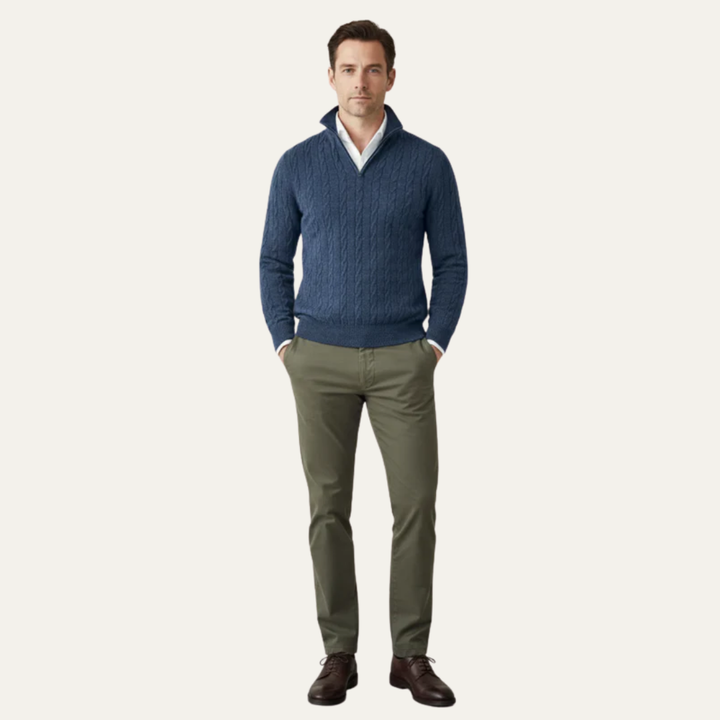 Mens Quilted Bomber Jacket Textured Fit