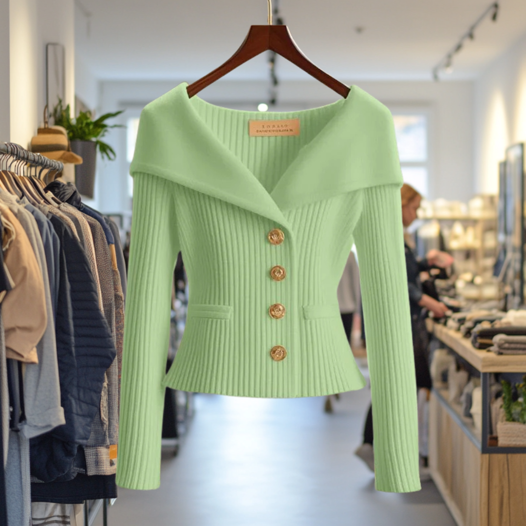 Womens Cardigan Knit Soft Fit