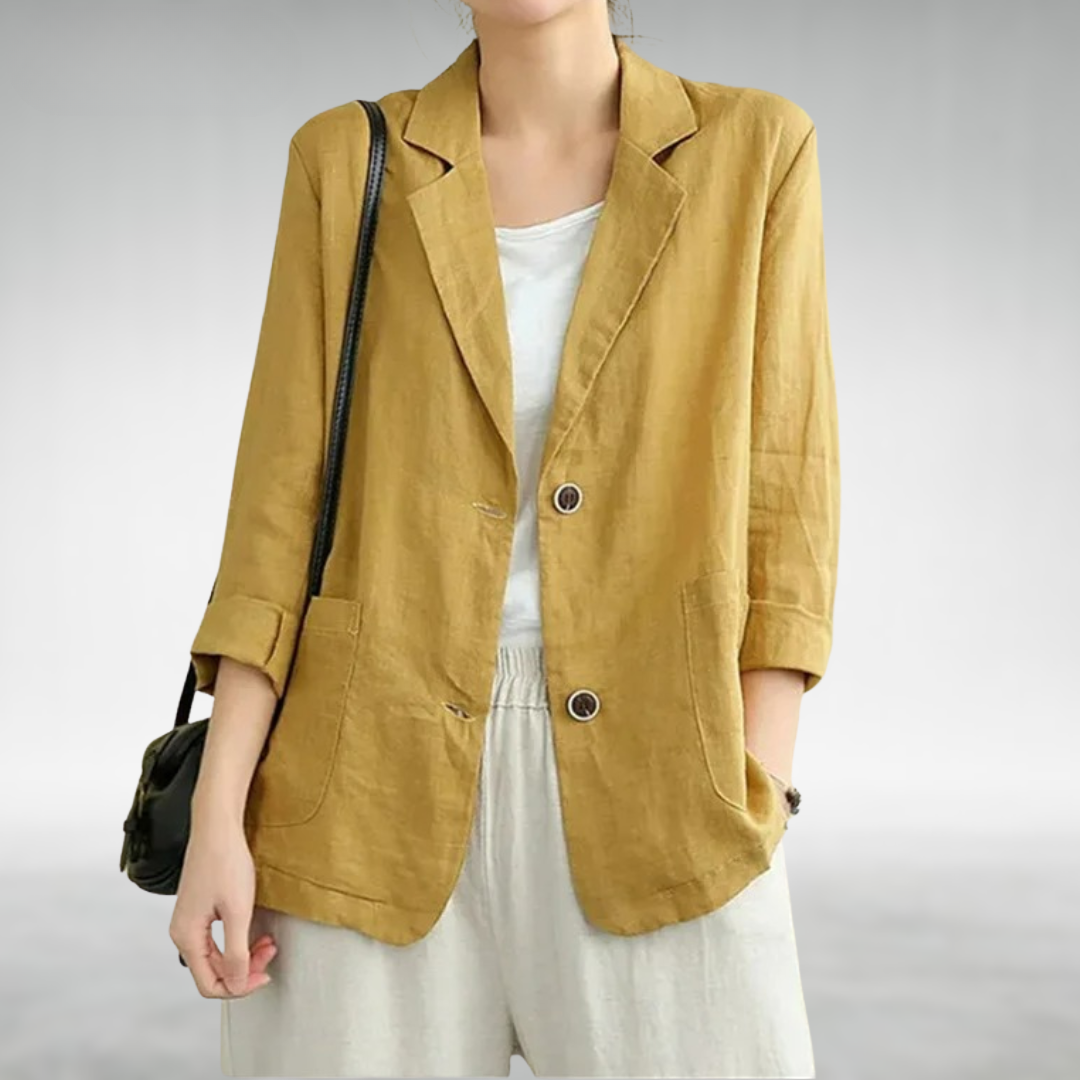 Womens Blazer Classic Tailored Fit Versatile