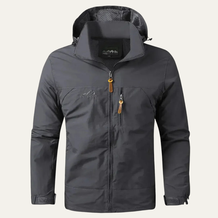 Mens Field Jacket Waterproof Windbreaker Lightweight Fit