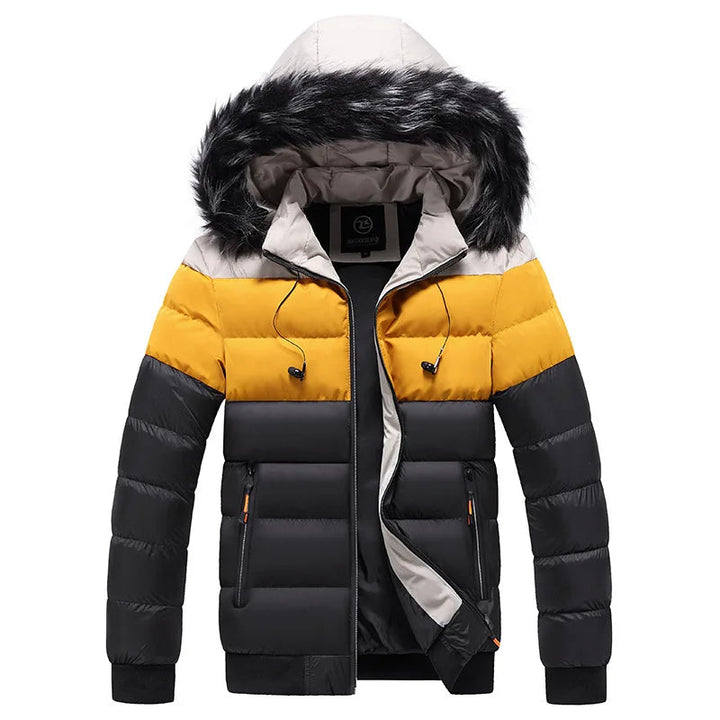 Womens Faux Fur Hooded Winter Jacket Insulated Warm Fit