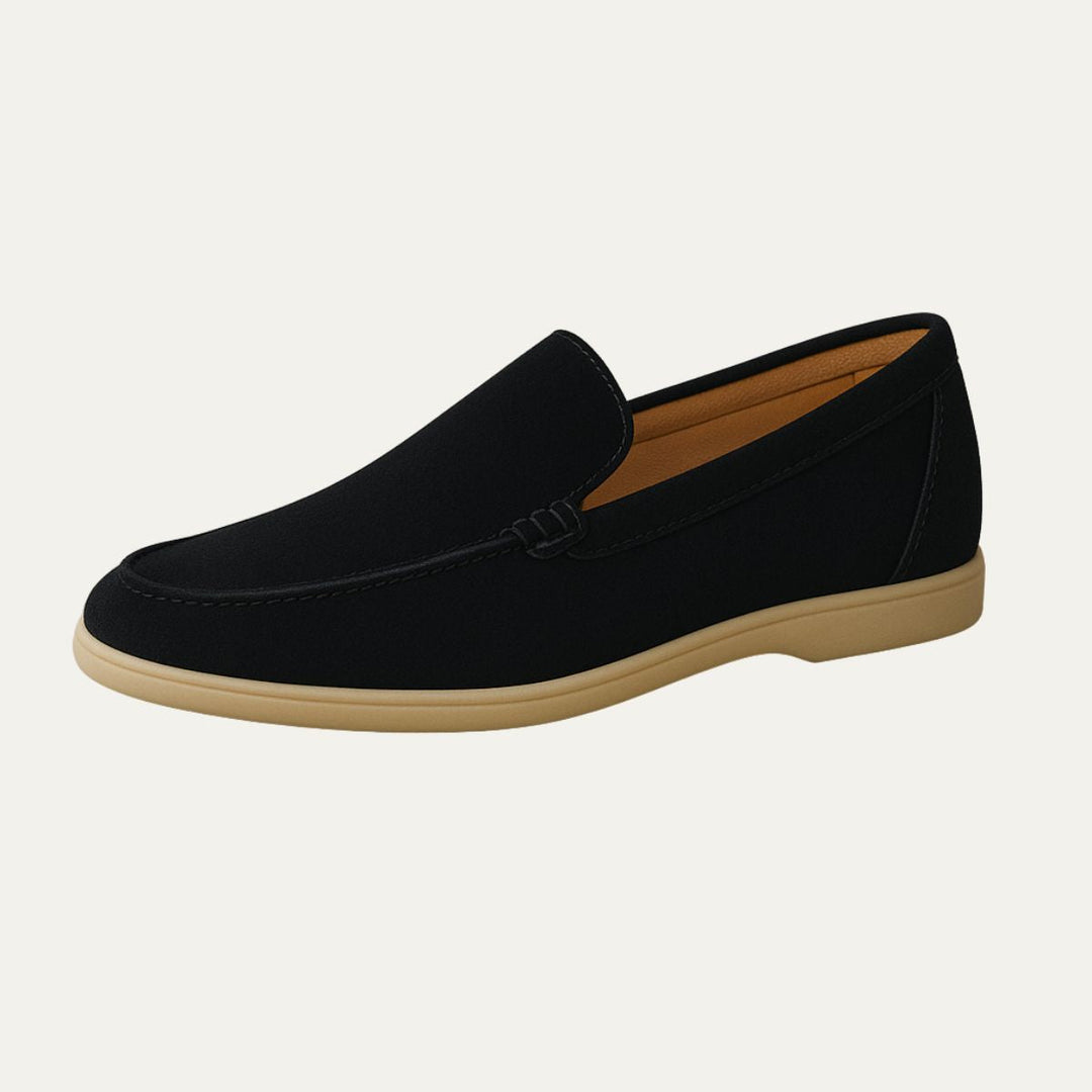 Mens Suede Loafers Slip-On Casual Shoes - BritishMode