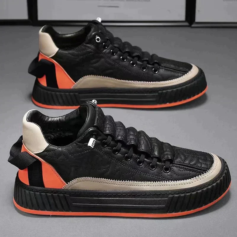 Mens Padded Sneakers Classic Design Comfortable Fit