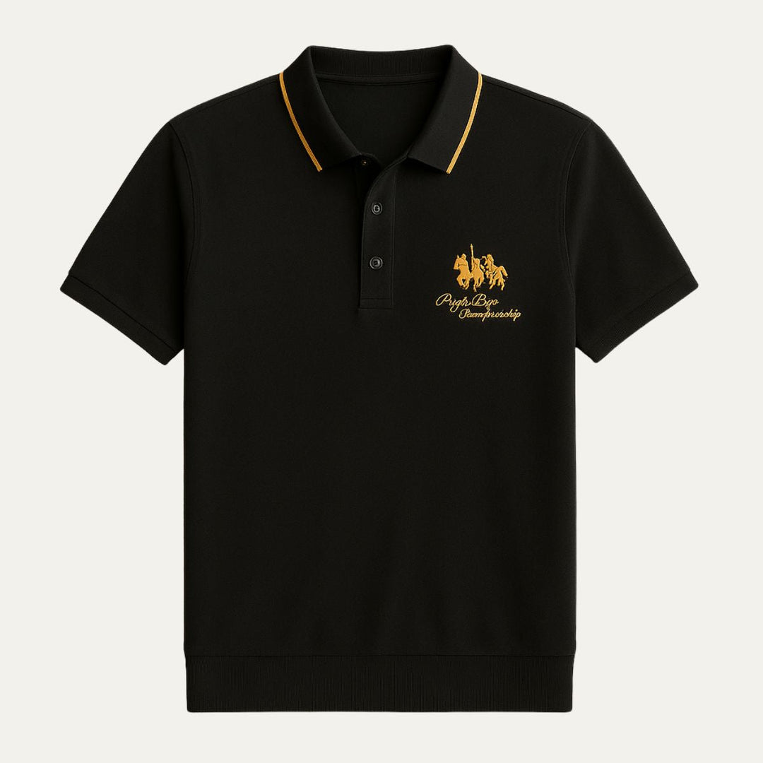 Mens Polo Shirt Cotton Classic Fit - BritishMode