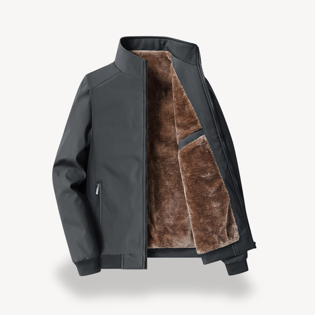 Mens Winter Jacket Sherpa Lined Insulated Fit
