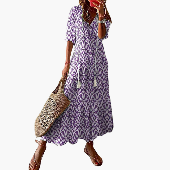 Womens Maxi Dress Lightweight Relaxed Fit