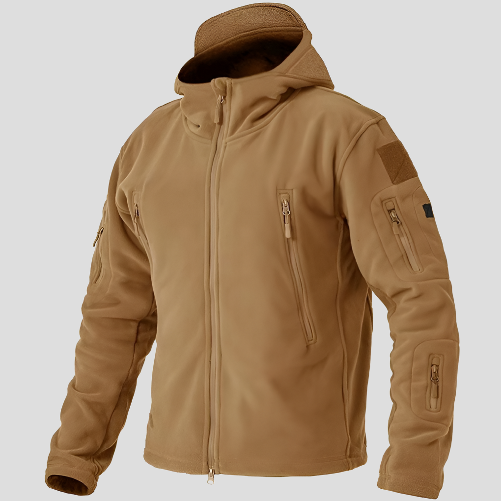 Mens Fleece Jacket Outdoor Lightweight Active Fit