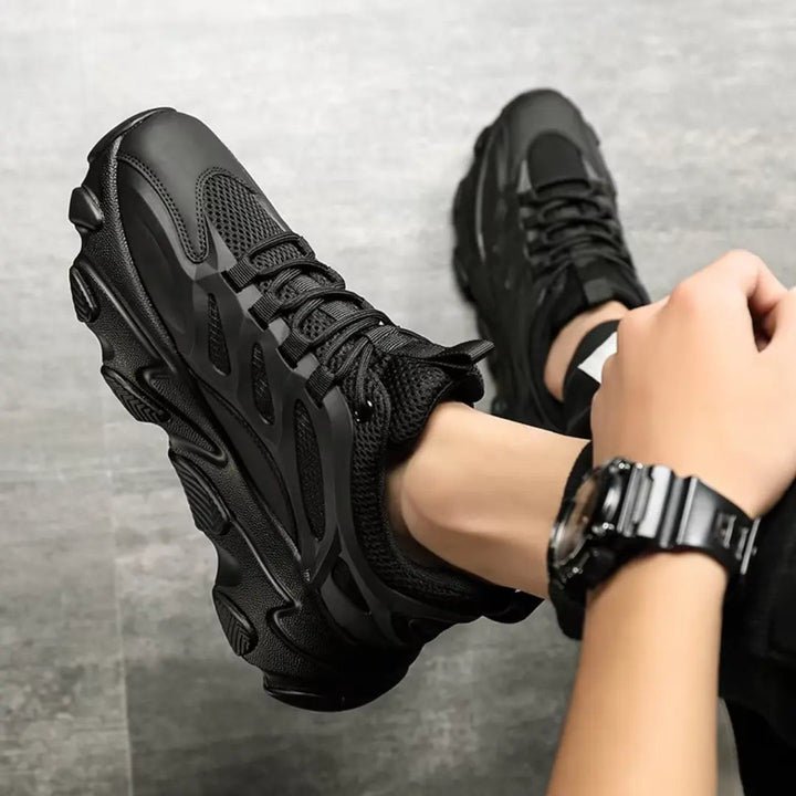 Unisex Sneakers Mesh Upper Lightweight Comfortable Fit - BritishMode
