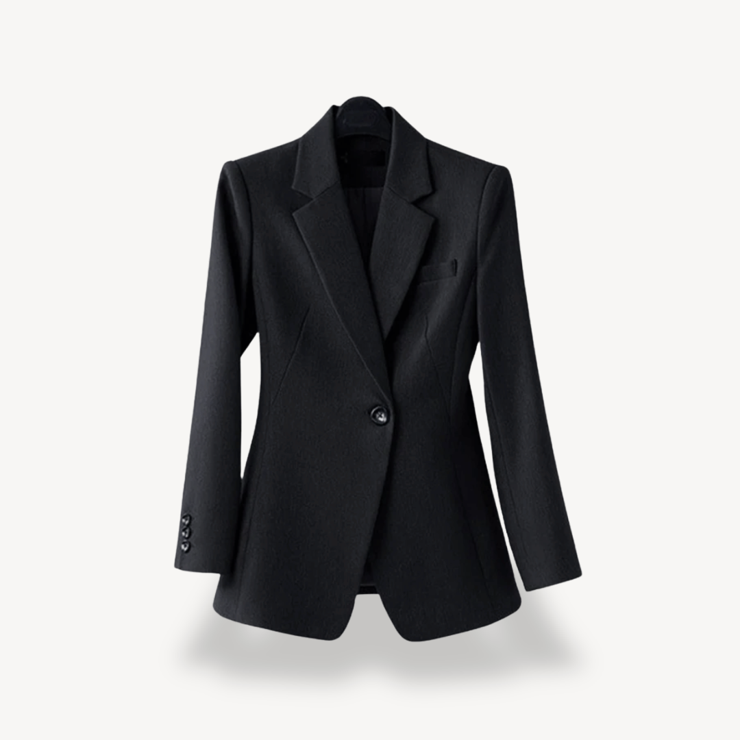 Womens Tailored Blazer and Pants Set Formal Fit