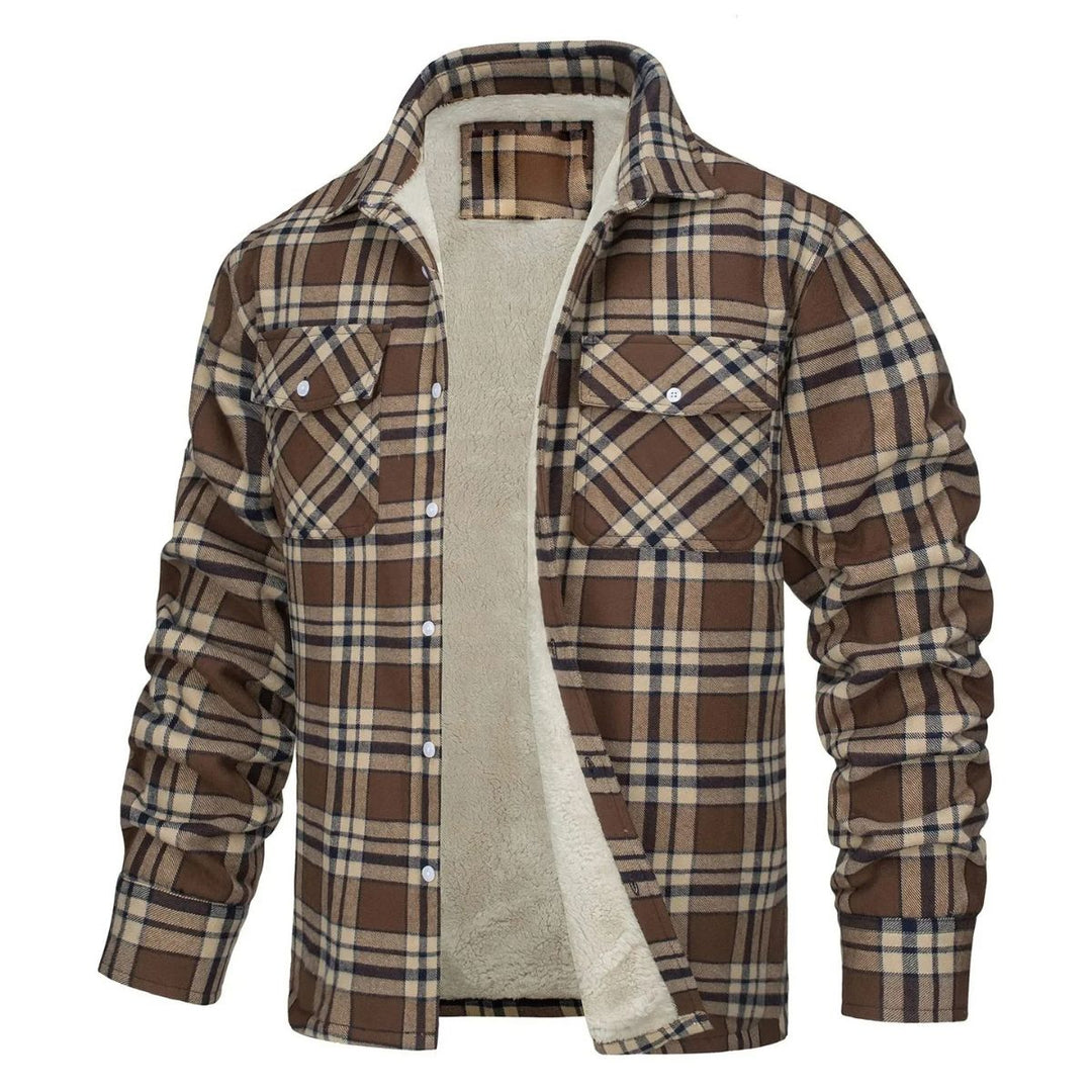 Mens Outdoor Jacket Fleece Lined Regular Fit