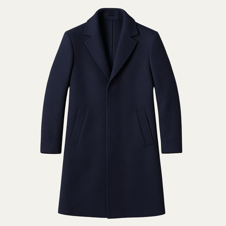 Mens Mid-Length Coat Classic Fit