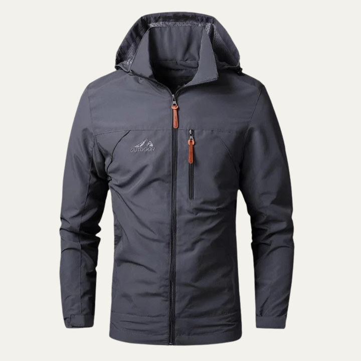Mens Outdoor Winter Jacket Faux Fur Lined Heavy Duty