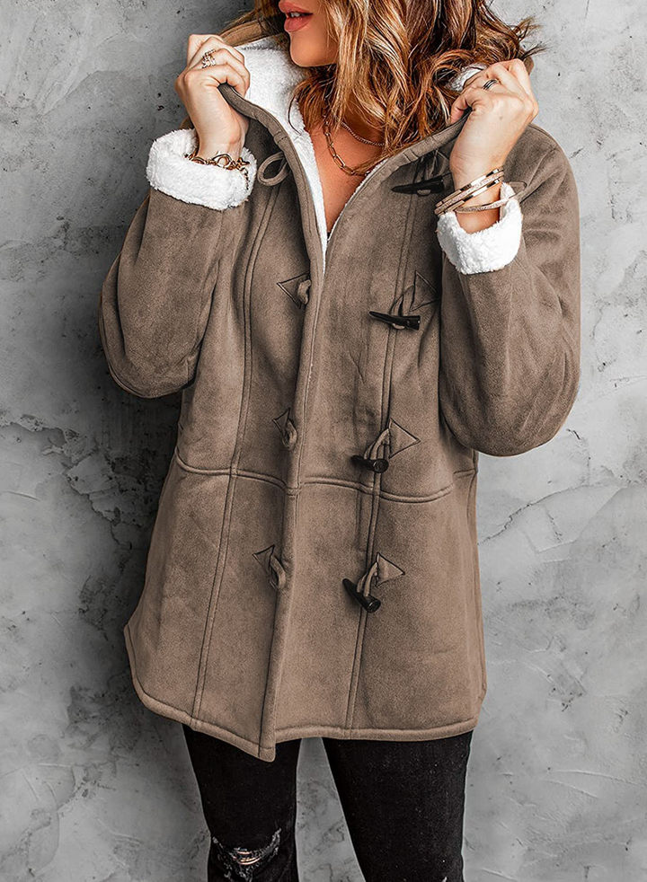 Womens Winter Coat Fleece Lined Warm Fit