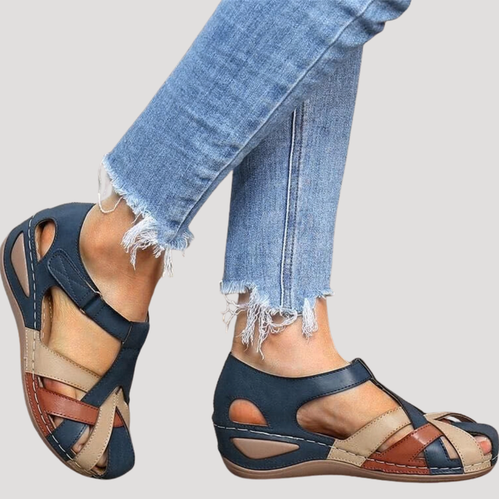 Womens Comfort Sandals with Adjustable Straps Casual Fit