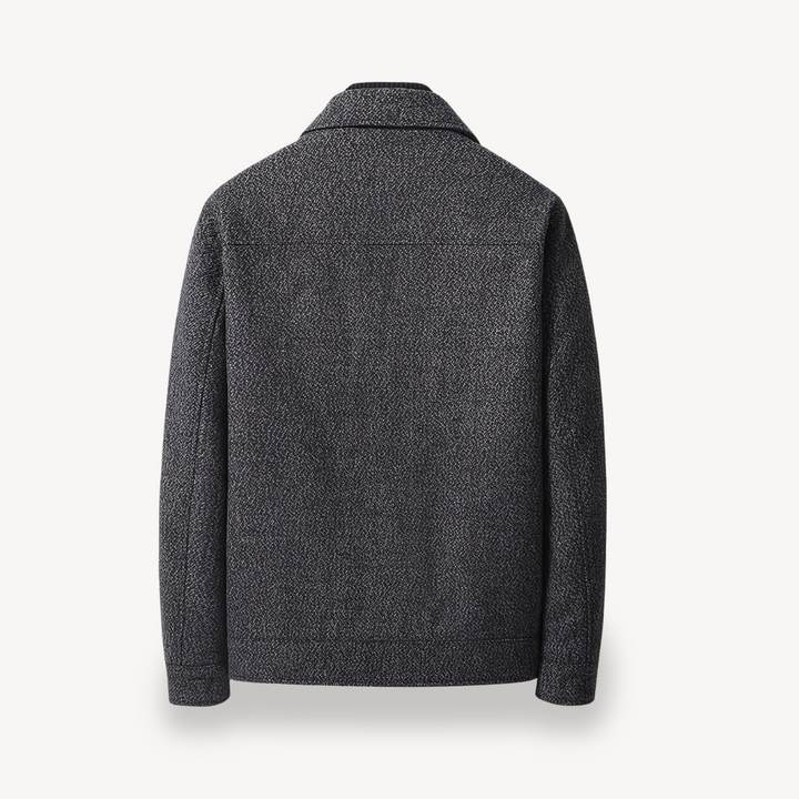 Mens Jacket Wool Blend Woven Fit