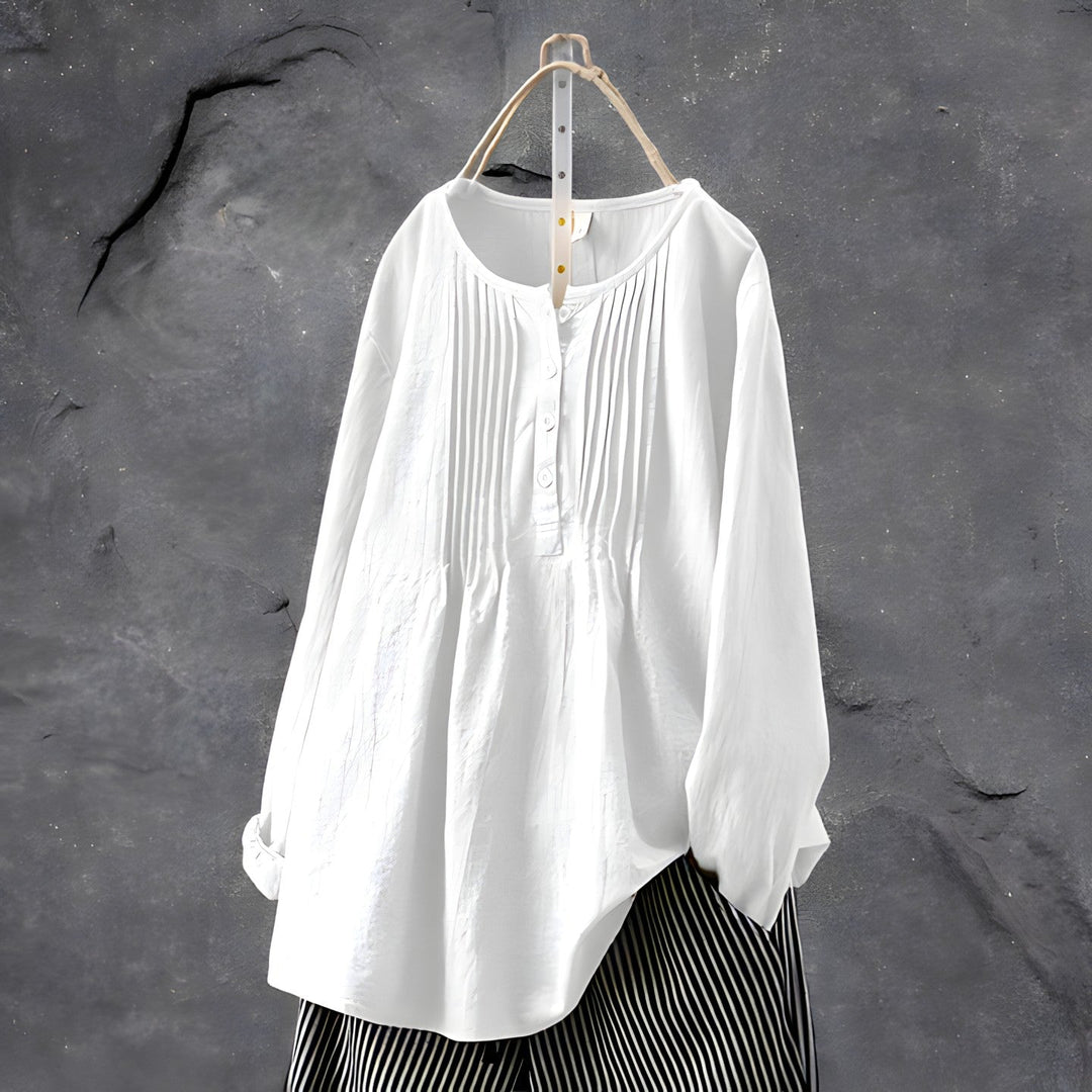 Womens Tunic Top Stretchy Flattering Relaxed Fit