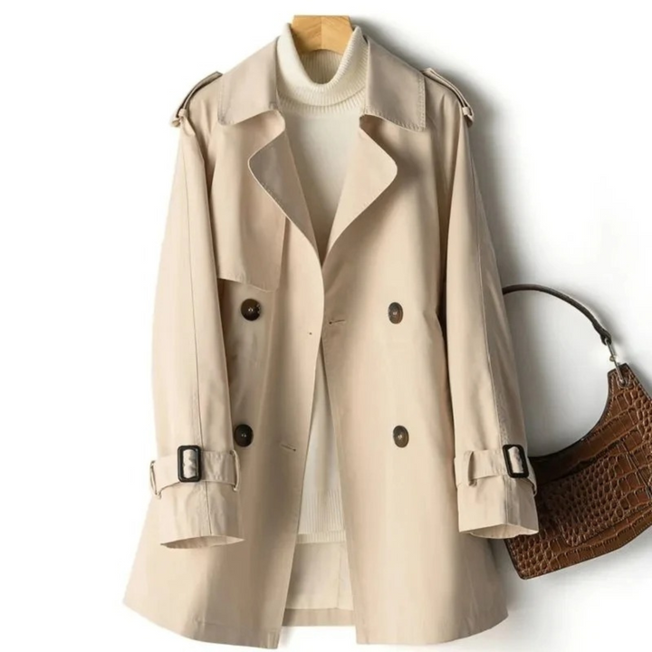 Mens Casual Trench Coat Classic Fit