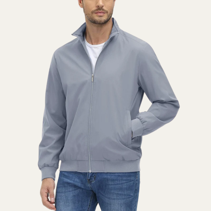 Mens Windbreaker Jacket Lightweight Full Zip